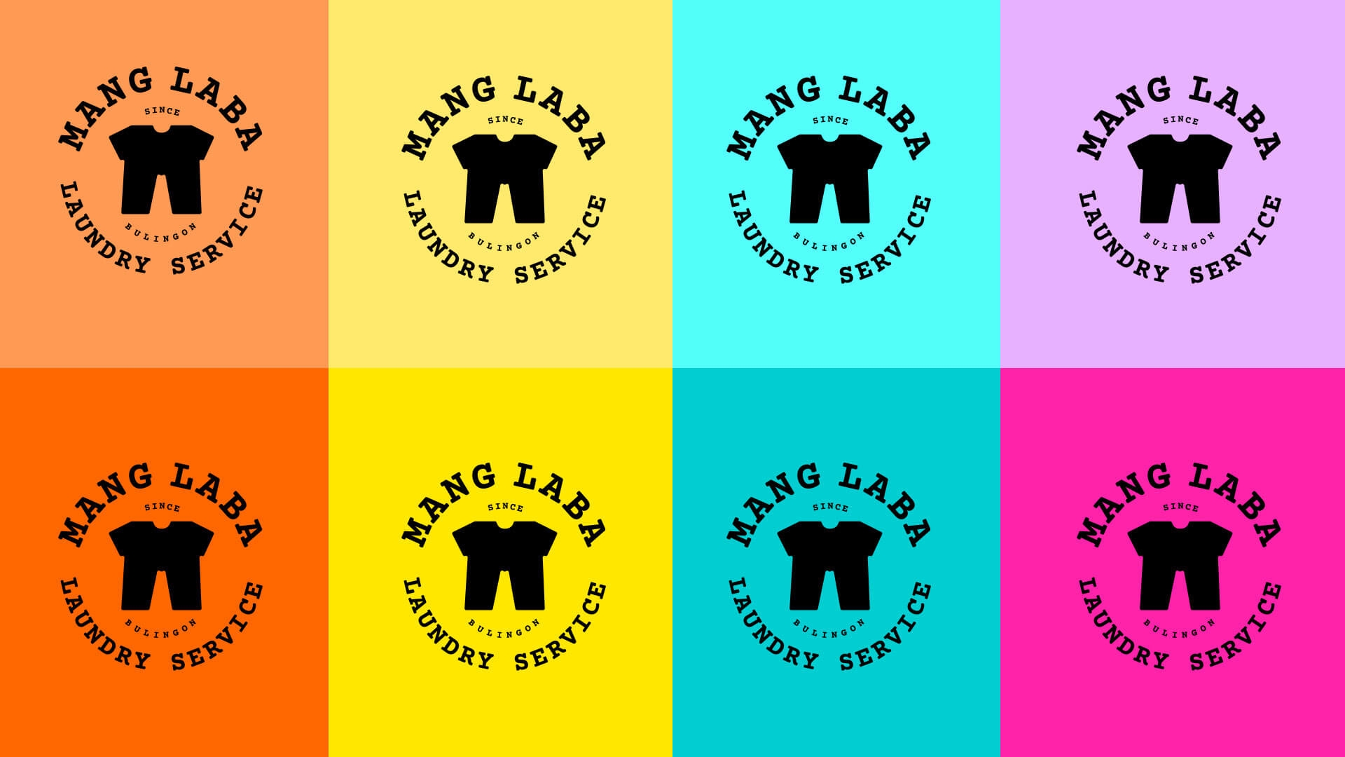Manglaba Laundry Service - multi logo