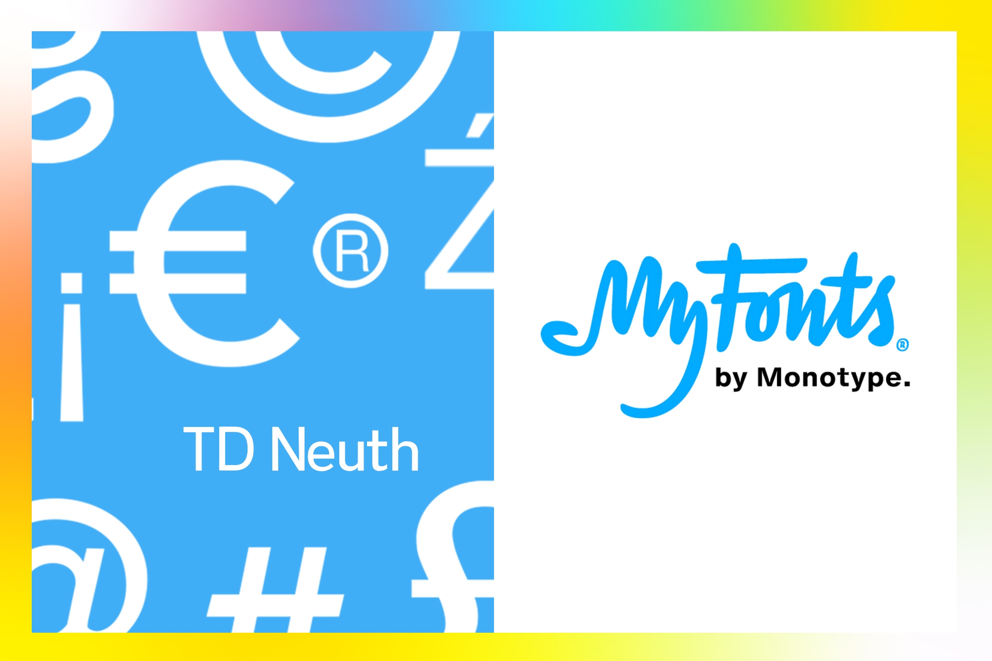 Tribox Design creates a font called TD Neuth on Monotype 