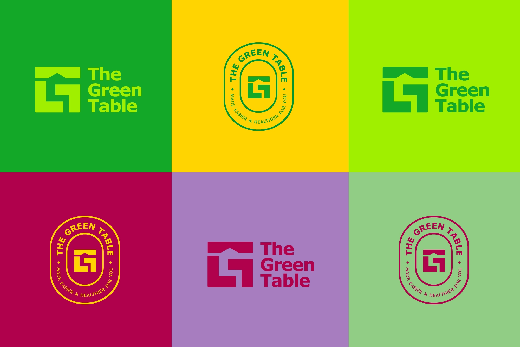 The Green Table Ph - The official Logo - Tribox Design