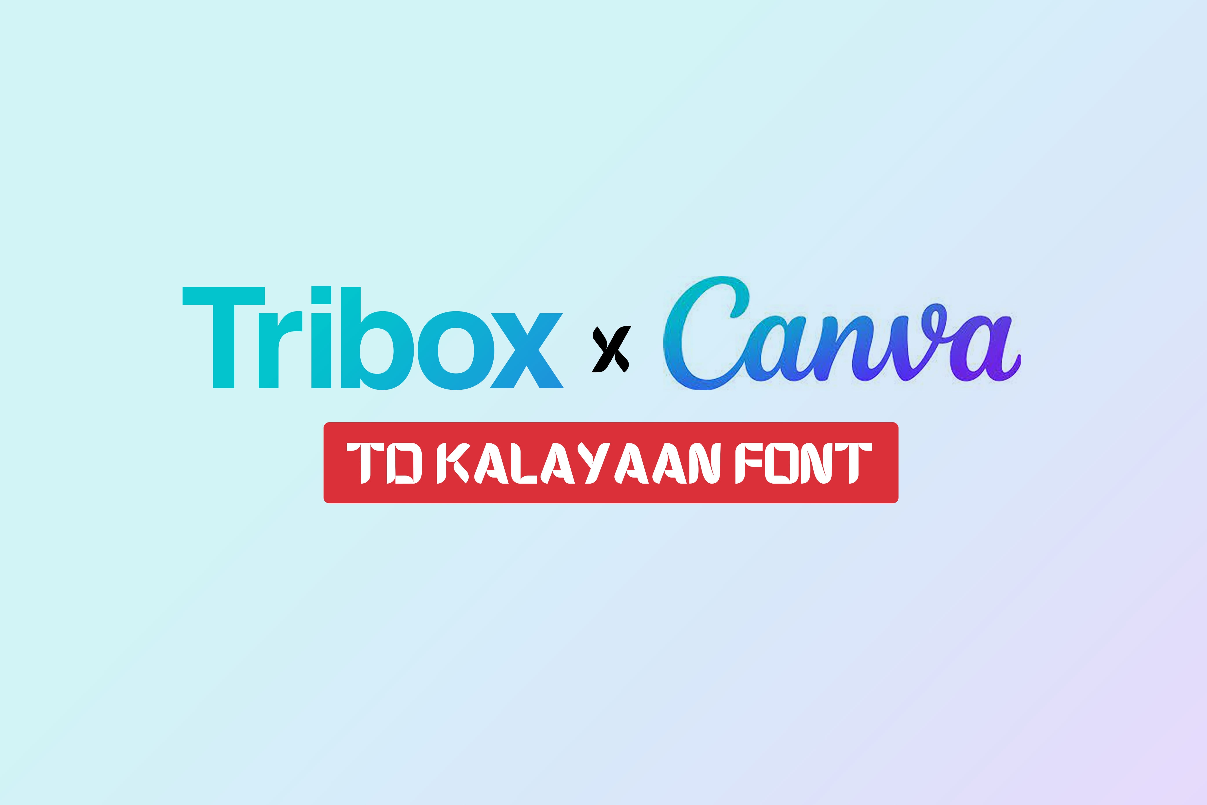 Tribox Design's TD Kalayaan font is now on Canva!