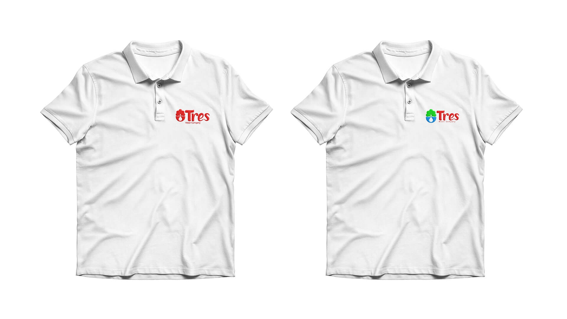 Tres Water Company - Polo shirt - Uniform design