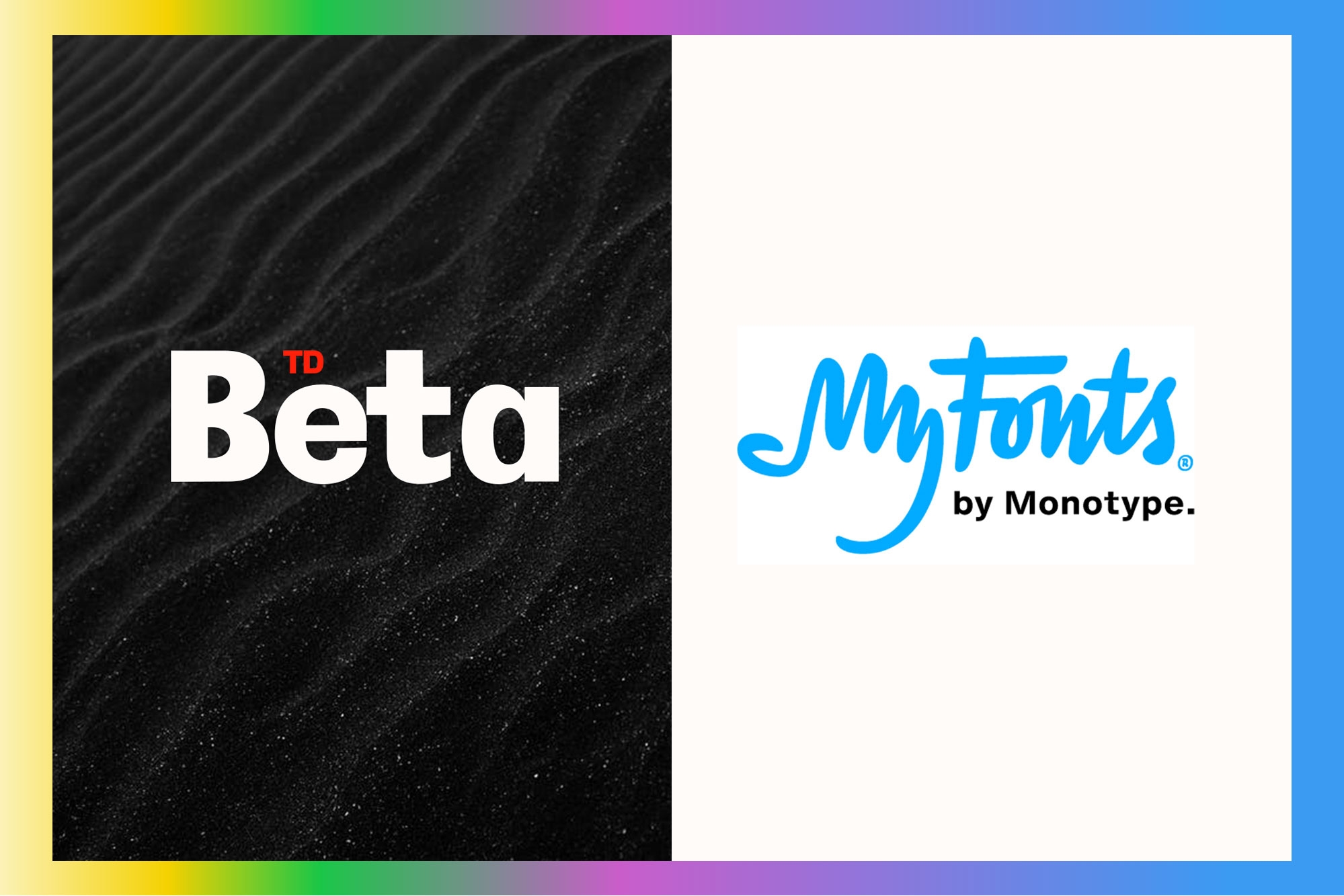 TD Beta font now on MyFonts by Monotype