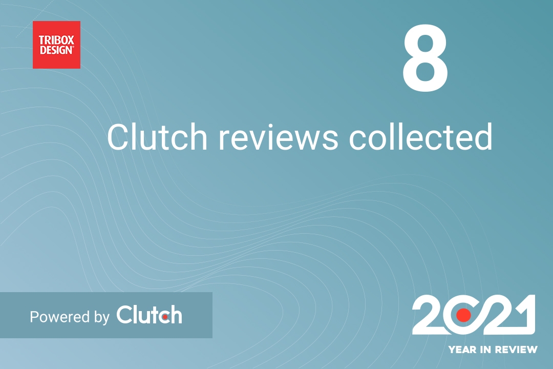 Tribox Design Reviews Amazing 2021, Walks Down Memory Lane with Clutch’s Year in Review