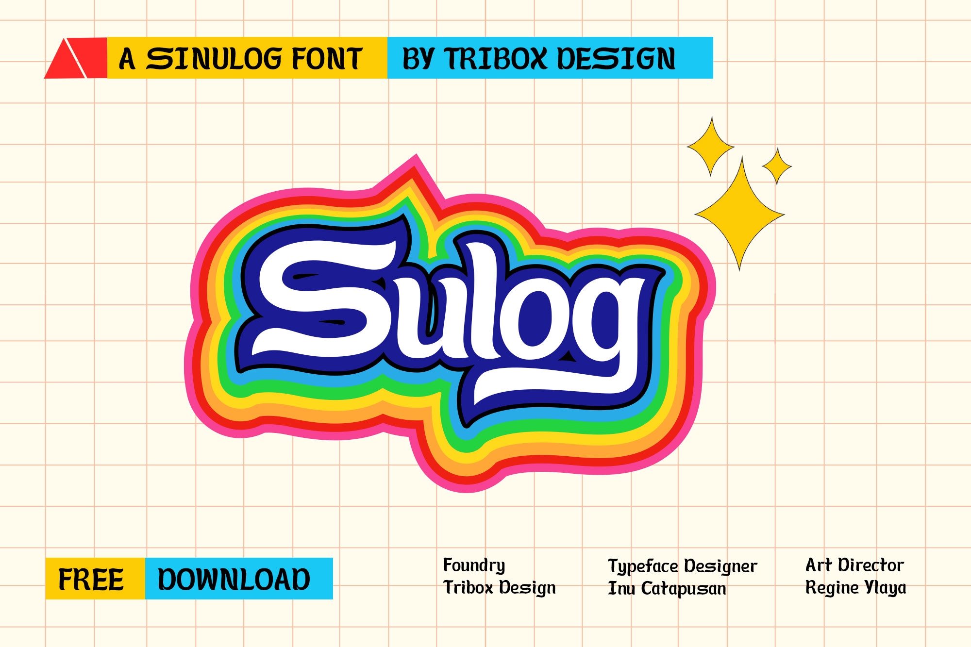 Tribox Design creates a font called TD Sulog for Sinulog Festival ...