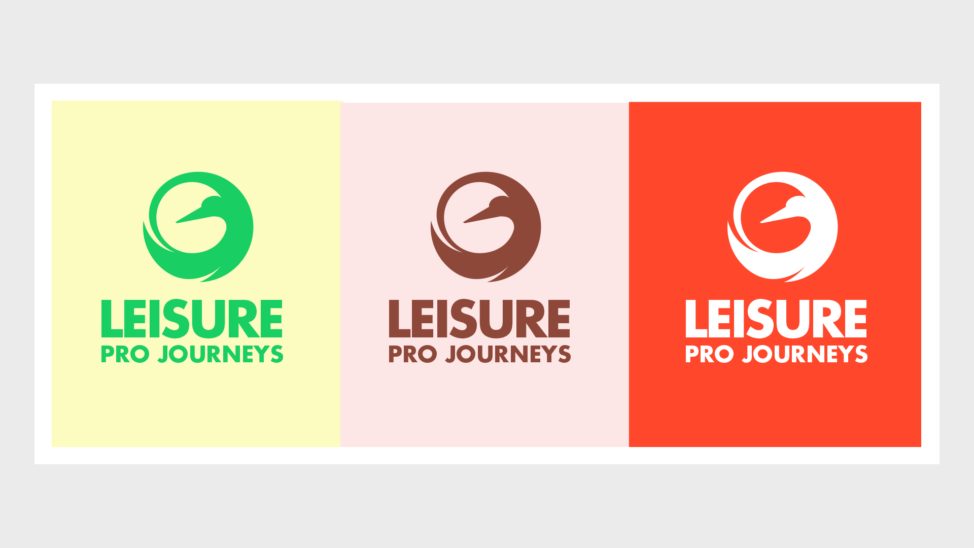 Leisure Pro Journeys - Logo Color Templates